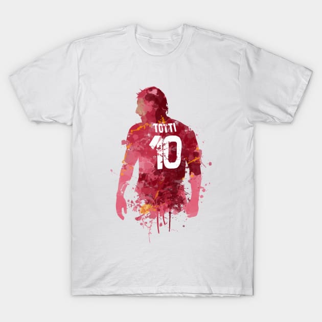 Francesco Totti - Roma Legend T-Shirt by FootballArcade